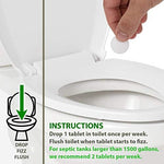 Imported USA septic tank cleaner tablets for Indian home drainage systems.