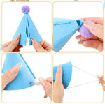 Lightweight non-woven fabric party hats
