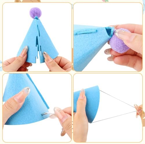 Lightweight non-woven fabric party hats