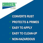 Corroseal industrial strength rust inhibitor bottle