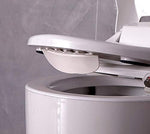 EASICOZI toilet gap shield with adhesive magic stickers for rough bathroom porcelain surfaces