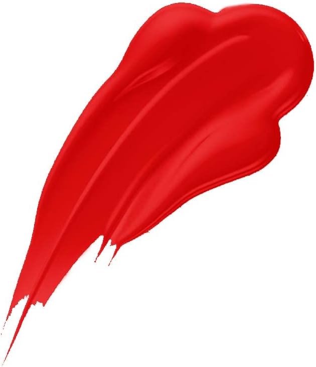Maybelline Super Stay Vinyl Ink fire engine red color swatch