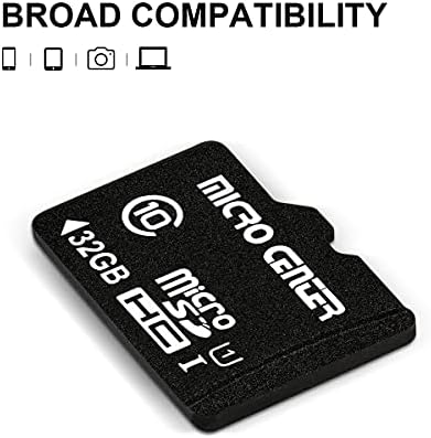 Micro Center SD card adapter showing the physical mechanical write protection lock switch on the side panel.