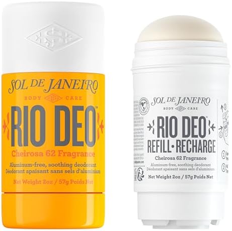 Sol de Janeiro Cheirosa 62 Rio Deo Aluminum Free Deodorant yellow stick front view import