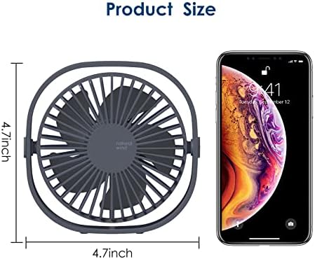Simpeak portable mini fan being packed into a travel backpack demonstrating its lightweight travel friendly form factor.