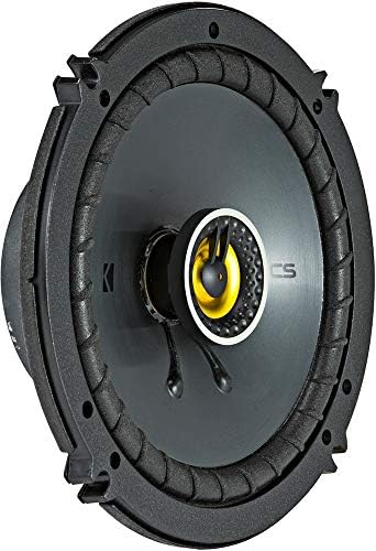 Kicker 46CSC654 speaker pair with steel mesh grilles