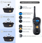 Close up of PetSpy training collar remote buttons