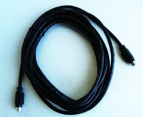 Close up of 9 pin male connector on Bose audio cable