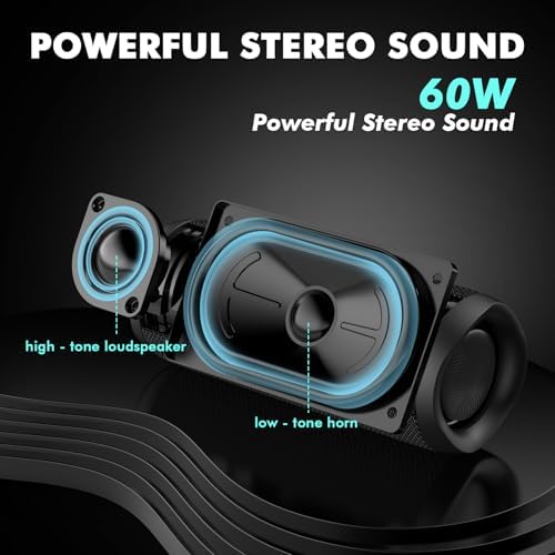 Monster S620 Bluetooth speaker standing upright on outdoor surface