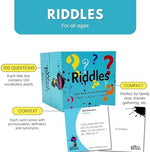 Word Teasers compact educational card game package for kids and adults.