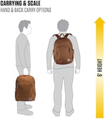 Carhartt rugged commuter backpack back view showing mesh padded protection