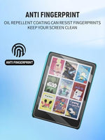Close up of bubble-free installation on Kindle Colorsoft screen
