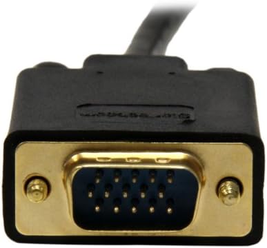 Premium quality gold plated contacts and durable construction features of the StarTech computer cable