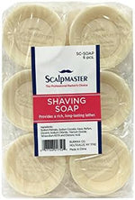Scalpmaster traditional wet shaving soap pucks set