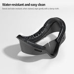 Vznek facial interface with V-shaped ventilation design