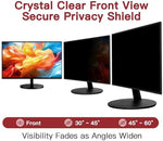 ANTOGOO V monitor screen cover showing the reversible matte side for glare reduction and glossy side for clarity