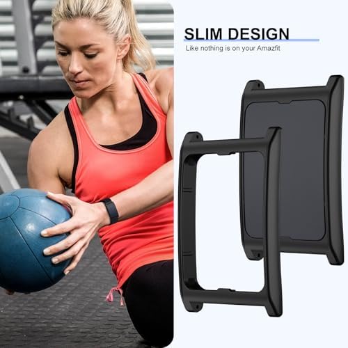 Vigamen shockproof matte black replacement frame highlighting total edge to edge protection
