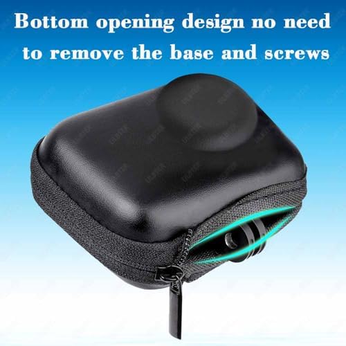 Soft flocked inner lining and lens groove compartment of the ULBTER travel case.