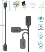 Durable USB C cable detail for Galaxy Fit 3 charger