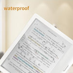 Close up of LaoShuSheng matte screen protector on Kobo Libra 2