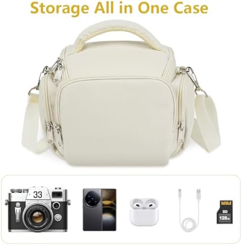 Ainiv camera accessory bag storage for batteries and chargers