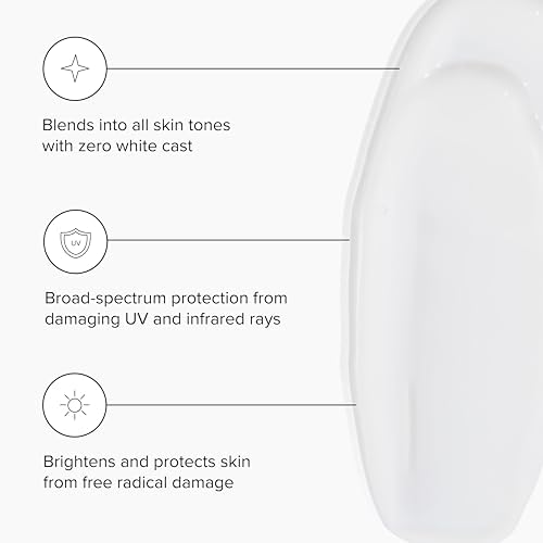 Non greasy sunscreen for oily skin featuring a mineral formula for sensitive faces