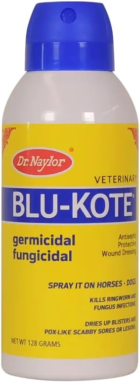 Fast drying antiseptic spray for horses and dogs