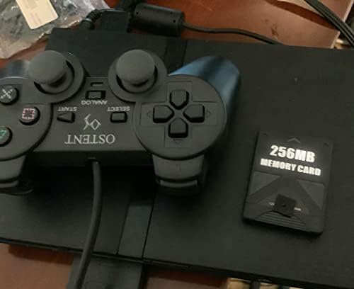 Official matching charcoal black wired controller showing responsive analog sticks and classic button layout