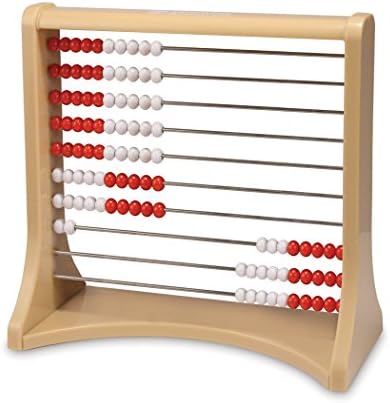 Educational rekenrek counting frame for kids used for math practice