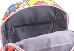 Finex cartoon daypack front zippered pocket detail