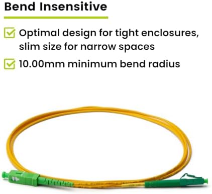 Truecable fiber patch cable in original packaging