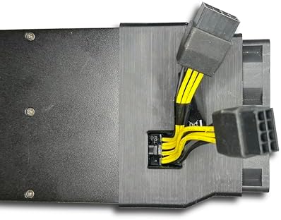 3D-printed GPU cooling shroud for Nvidia Tesla V100 and P100 graphics cards.