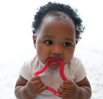 Dr. Brown's a shaped teether side profile view