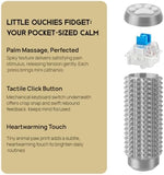 JHBEEY pocket mini fidget tools for adults demonstrating palm pain stimulation spikes close up