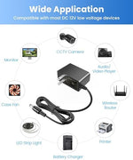 Full Zosi power adapter and splitter set