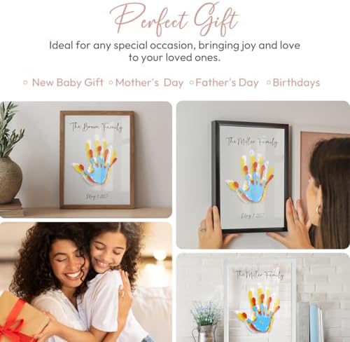 Kaciola newborn souvenir craft kit packaging contents including paintbrush and erasable marker
