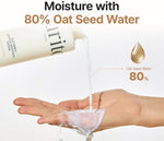 Applying Purito Oat PDRN Gentle Refining Toner to skin routine