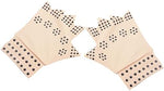Breathable nylon spandex magnetic gloves for daily hand care