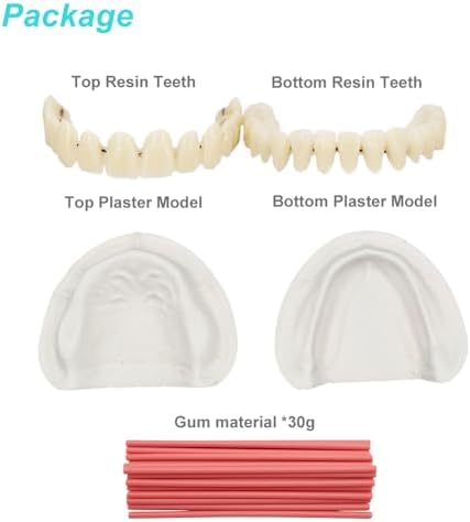 Authentic Healthyare imported denture kit packaging view