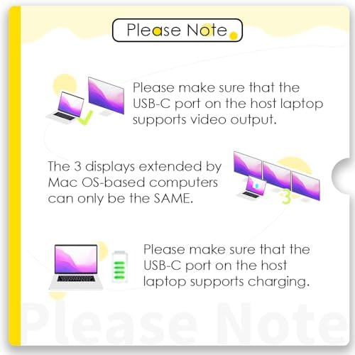 WAVLINK premium hardware hub setup guide demonstrating multi monitor connections for windows computers