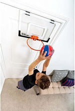 Close up view of SKLZ 5-inch foam basketball textured grip