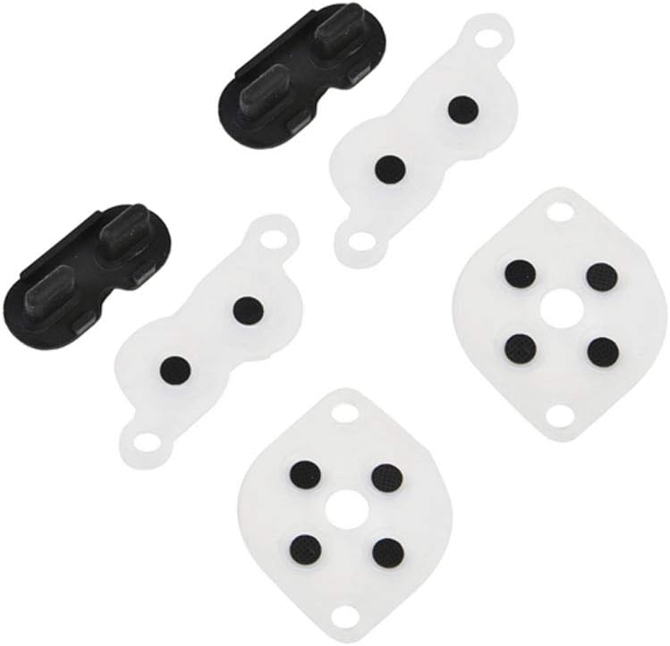 Comimark silicone rubber button replacement set for NES controller front view