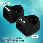Close up of the U-shaped design for heel spur support.
