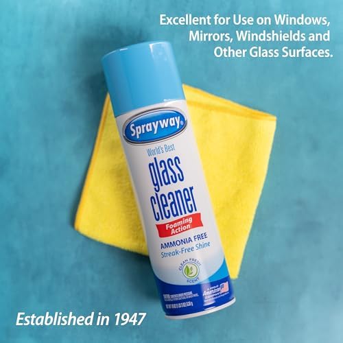 Sprayway nineteen ounce aerosol cans for professional glass polishing