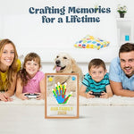 Bixinyo newborn keepsake kit with non toxic washable paints