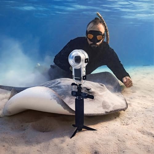 Insta360 Dive Buddy full retail packaging contents with wrist strap