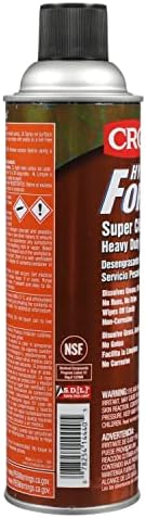 Authentic USA imported CRC HydroForce super citrus degreaser showing d-Limonene ingredient details