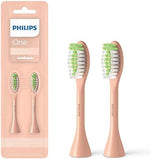 Philips One toothbrush brush heads side profile in shimmer color