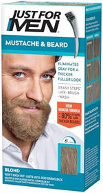 Just For Men Mustache and Beard dye kit contents