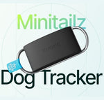Invoxia Minitailz smart tracker side profile showing attachment clips